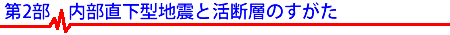 第2部　内部直下型地震と活断層のすがた
